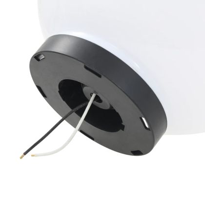 Градински сфери за LED лампи, 4 бр, 25 см, PMMA