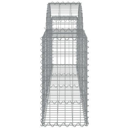Габионни кошници арка 40 бр 200x30x60/80 см поцинковано желязо