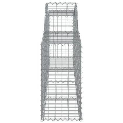 Габионни кошници арка 5 бр 300x30x60/80 см поцинковано желязо