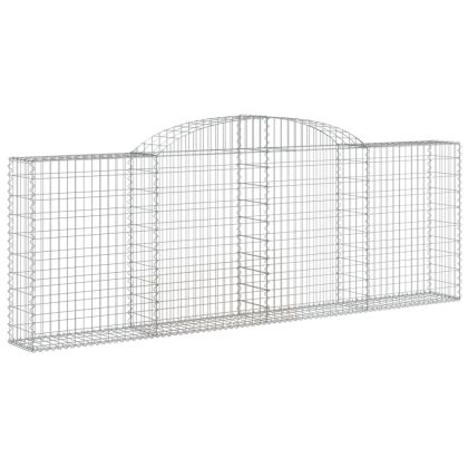 Габионни кошници арка 5 бр 300x30x100/120 см поцинковано желязо