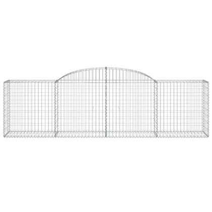 Габионни кошници арка 17 бр 300x50x80/100 см поцинковано желязо