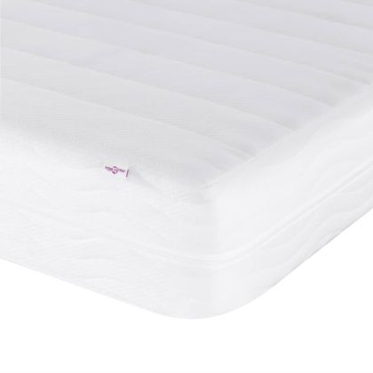 Канапе с матрак, черно, 80x200 см, плат