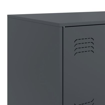 Бюфет, антрацит, 67x39x73 см, стомана