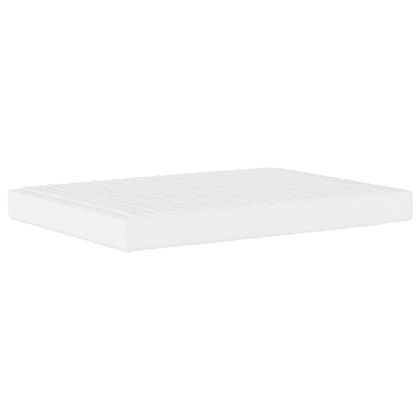 Легло с матрак Hvar, светлосиво, 140x200 см, плат