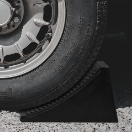 Клинове за гуми, 4 бр, 16x9x9 см, гума