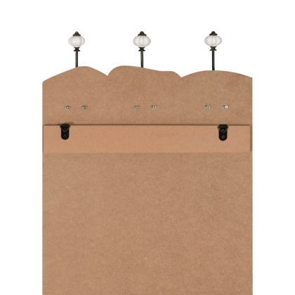 Закачалка за дрехи с 6 куки, 120х40 см