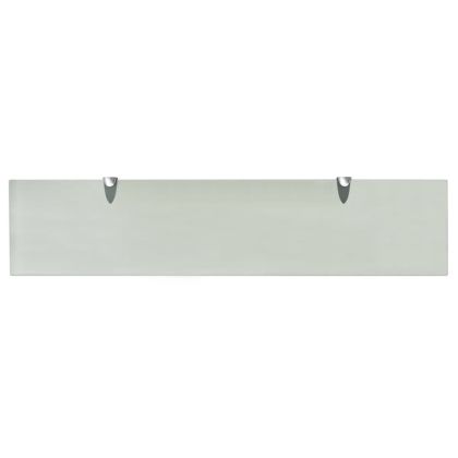 Подвижни рафтове, 2 бр, стъкло, 90x20 см, 8 мм