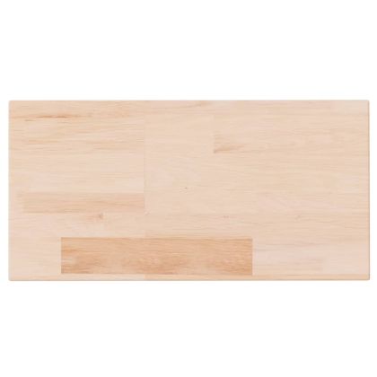 Дъска за рафт, 40x20x4 см, необработен масивен дъб