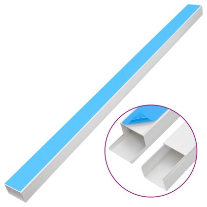 Кабелен канал самозалепващ 100x60 мм 10 м PVC