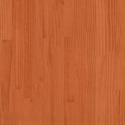 Градинска кашпа, восъчнокафява, 90x40x49,5см борово дърво масив