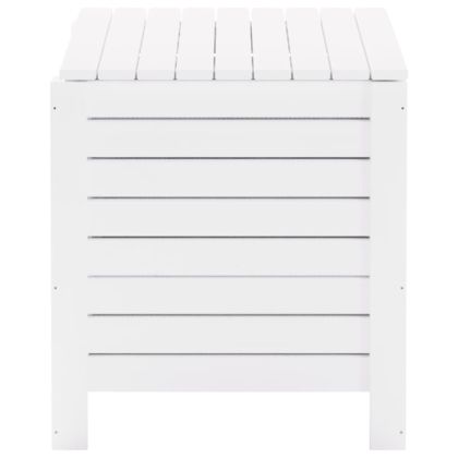Сандък за съхранение с капак RANA, бял, 80x49x54 см, бор масив