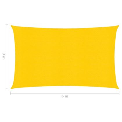 Платно-сенник, 160 г/м², жълто, 3x6 м, HDPE