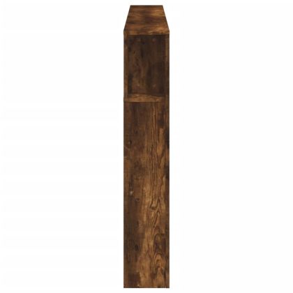 LED горна табла, опушен дъб, 180x18,5x103,5 см, инженерно дърво