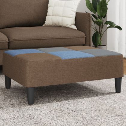 Табуретка, пачуърк, 77x55x31 см, плат