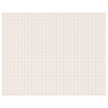 Утежнено одеяло светлокремаво 235x290 см 11 кг плат