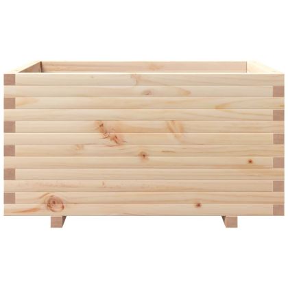 Градински сандък, 90x60x49,5 см, бор масив