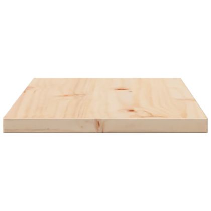 Плотове за маси, 2 бр, 70x35x2,5 см, правоъгълни, бор масив