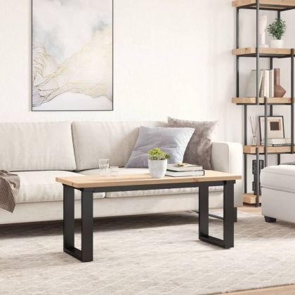 Плот за маса, 110x40x2,5 см, правоъгълен, бор масив