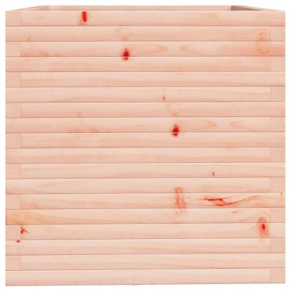 Градинска кашпа, 70x70x72,5 см, масивна дугласка дървесина