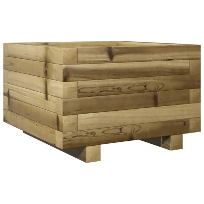 Градинска кашпа 40x40x26,5 см импрегниран бор