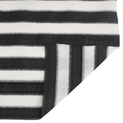 Засенчваща мрежа антрацит и бял 1,8x50 м HDPE 75 г/м²