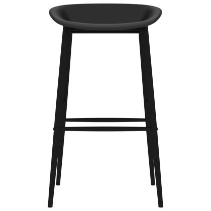 Бар столове, 2 бр, черни