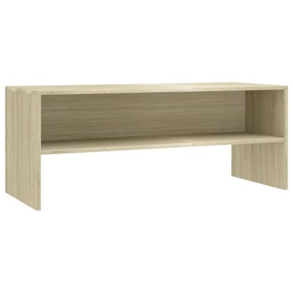 ТВ шкаф, дъб сонома, 100x40x40 см, инженерно дърво