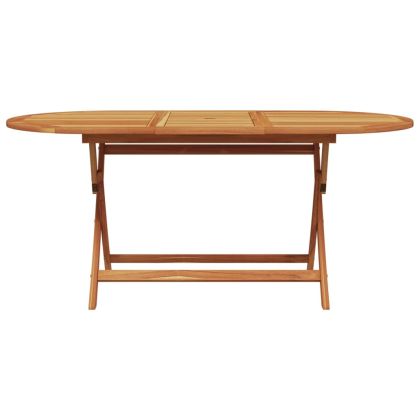 Градински трапезен комплект, 7 части, сив, полиратан и масив