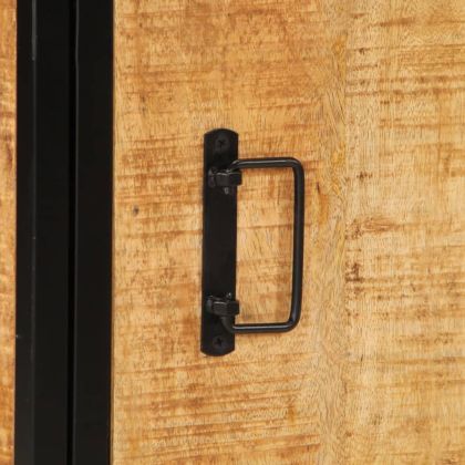 Нощно шкафче 40x30x52,5 см грубо мангово дърво масив