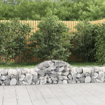 Габионни кошници арка 40 бр 200x50x40/60 см поцинковано желязо