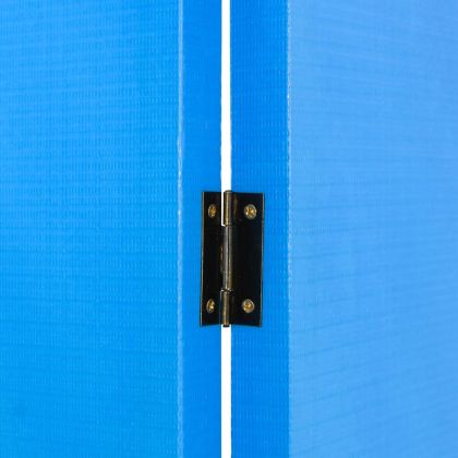 Сгъваем параван за стая, 160x170 см, плаж