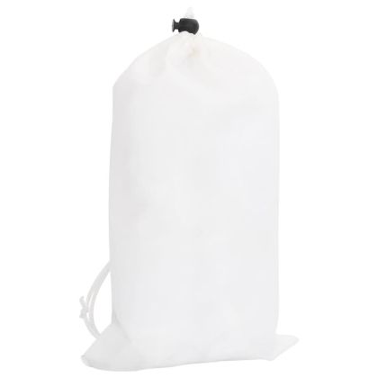 Камуфлажна мрежа с чанта за съхранение, 1038x137 см, бял