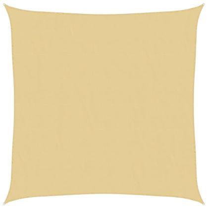 Слънцезащитно платно пясъчно 3x3 м 100% полиестер Оксфорд