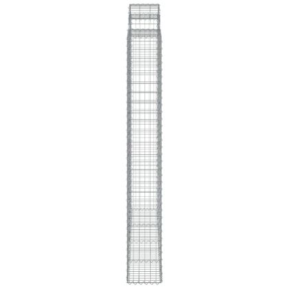 Габионни кошници арка 8 бр 200x30x220/240 см поцинковано желязо