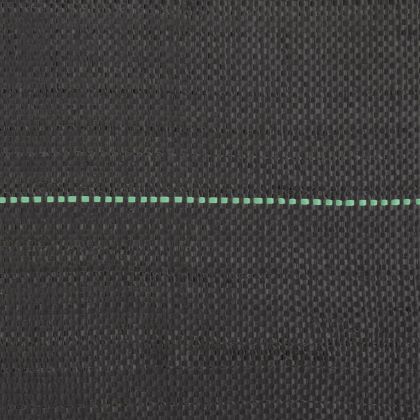 Мембрана против плевели, черна, 2x100 м, PP