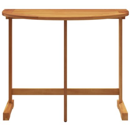 Сгъваема балконска маса 90x60x72 см масивна акация