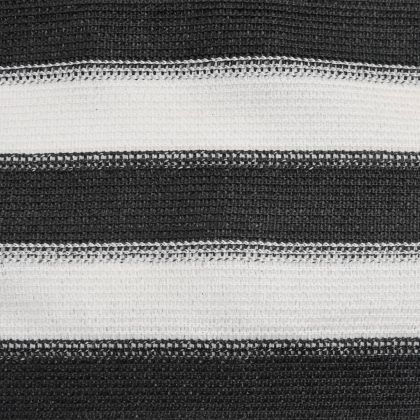 Засенчваща мрежа антрацит и бяло 1,8x25 м HDPE 195 г/м²