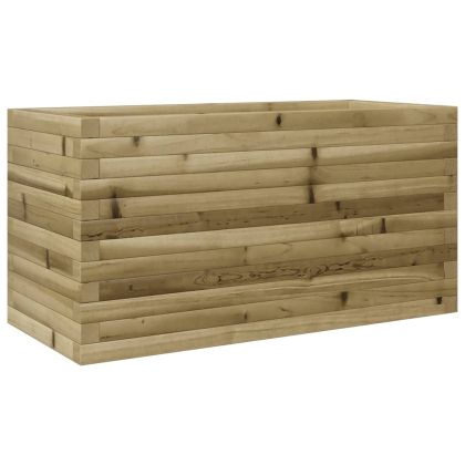 Градинска кашпа 90x40x45,5 см импрегниран бор