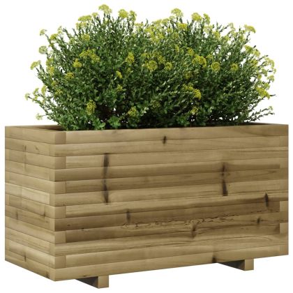 Градинска кашпа 90x40x49,5 см импрегниран бор