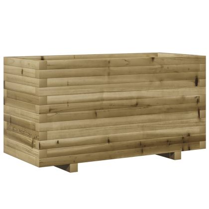 Градинска кашпа 90x40x49,5 см импрегниран бор