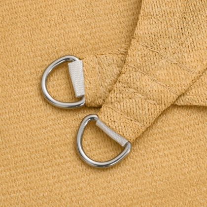 Платно-сенник, 160 г/м², правоъгълно, пясъчно, 2x3 м, HDPE