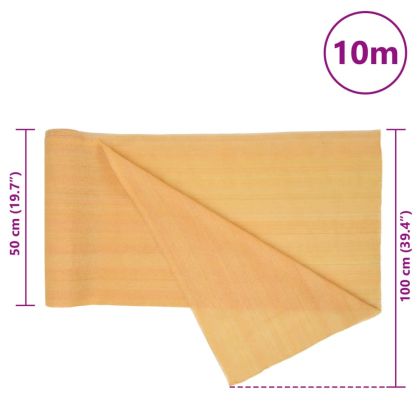 Засенчваща мрежа пясъчна 1x10 м HDPE 195 г/м²