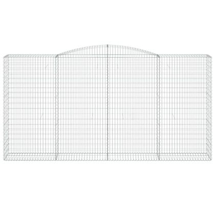 Кошници габион арка 15 бр 400x50x200/220 см поцинковано желязо