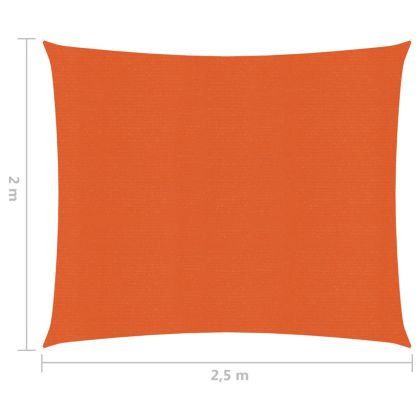 Платно-сенник, 160 г/м², оранжево, 2x2,5 м, HDPE
