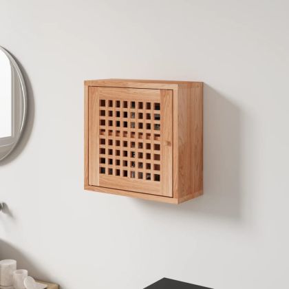 Стенен шкаф 42x18x42 см орехово дърво масив