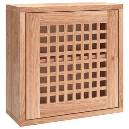 Стенен шкаф 42x18x42 см орехово дърво масив