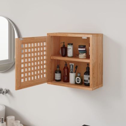 Стенен шкаф 42x18x42 см орехово дърво масив