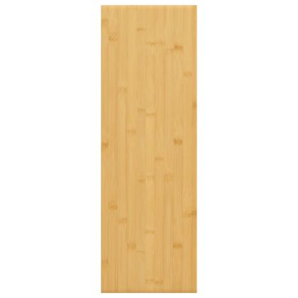 Стенен рафт 60x20x2,5 см бамбук