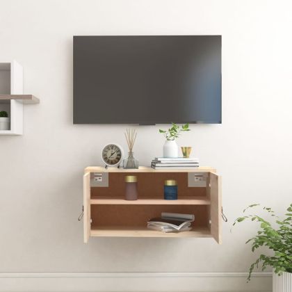 Стенен шкаф, 60x30x30 см, бор масив