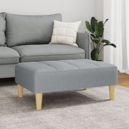 Табуретка, светлосива, 77x55x31 см, Плат